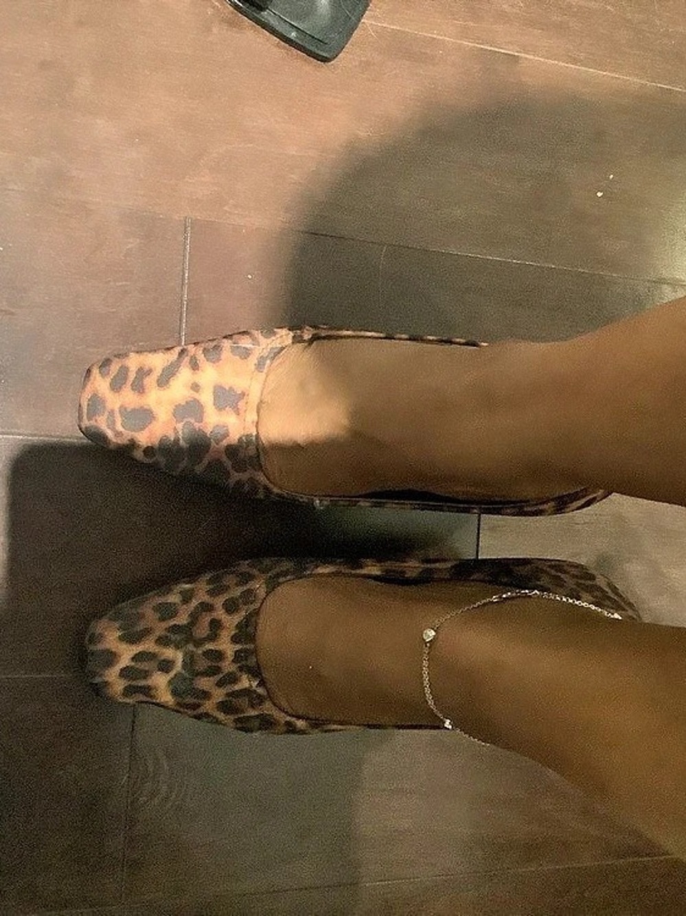 Leopard Print Pointed-Toe Heels - Picture 3 of 3